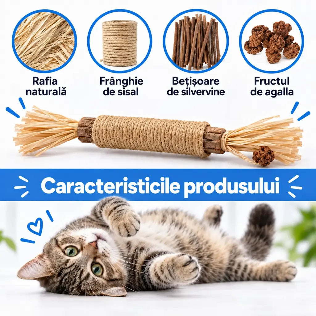 Vidatabi – Bețișoare Dentare Naturale pentru Pisici