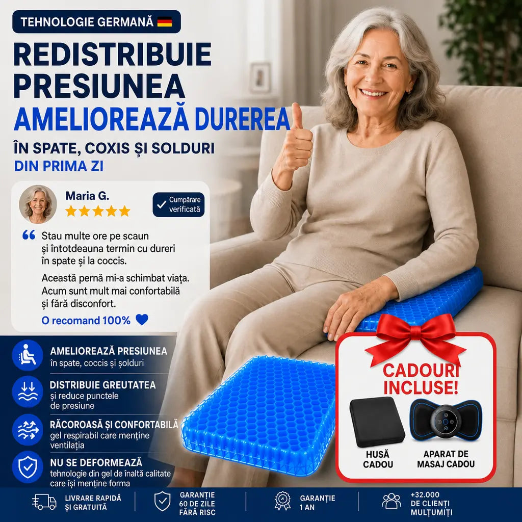 Perna ErgoGel – Simte Ușurarea