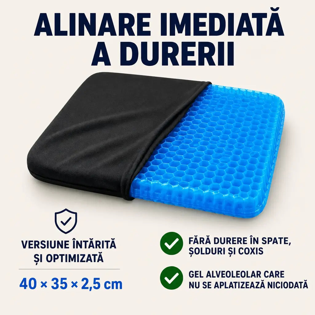 Perna ErgoGel – Simte Ușurarea