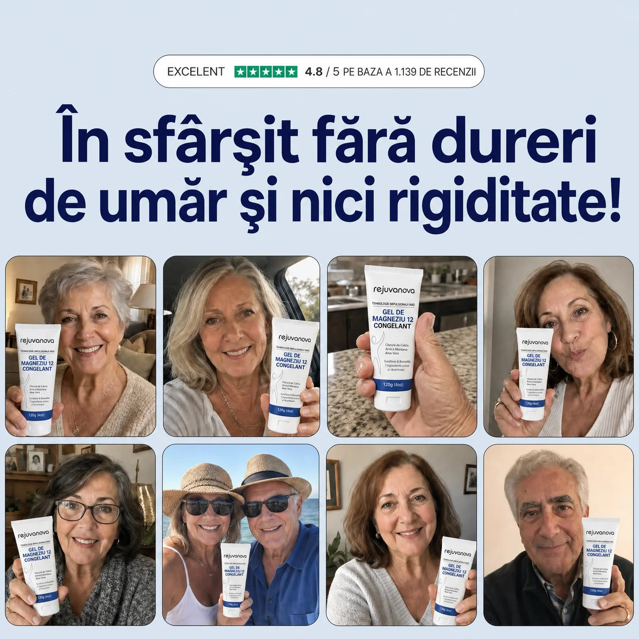 Magneziu Rece™ – Calmează Durerea de Umăr